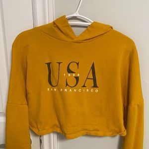 H&m cropped hoodie